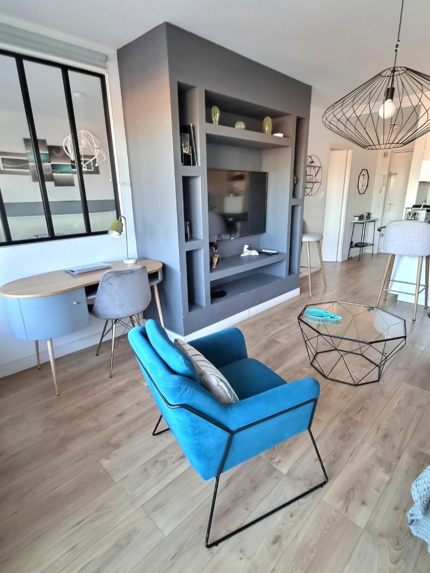 Appartement T2 Prado Chanot Plage Marseilles Buitenkant foto